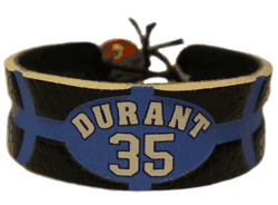Oklahoma City Thunder Bracelet Team Color Basketball Kevin Durant CO