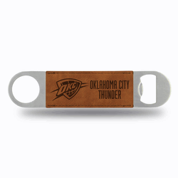 Oklahoma City Thunder Brown Laser Engraved Bar Blade