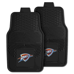 Oklahoma City Thunder Heavy Duty Car Mat Set - 2 Pieces