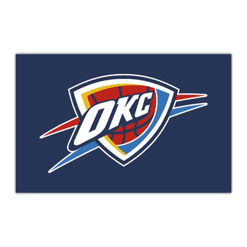 Oklahoma City Thunder HiDef Rookie Mat - 18in. X 30in.