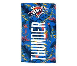 Oklahoma City Thunder NBA Tropic Oversized Beach Towel 42x72 inches