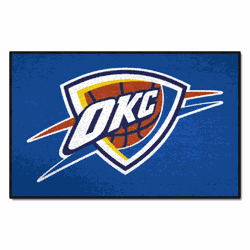 Oklahoma City Thunder Starter Mat Accent Rug - 19in. x 30in.