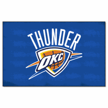 Oklahoma City Thunder Ulti-Mat Rug - 5ft. x 8ft.