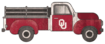 Oklahoma Sooners 15in Truck cutout