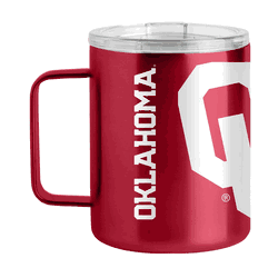 Oklahoma Sooners 15oz Hype Stainless Steel Mug