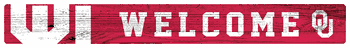 Oklahoma Sooners 16in. Welcome Strip