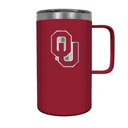 Oklahoma Sooners 18oz Hustle Travel Mug
