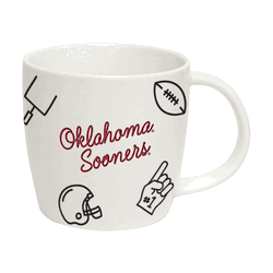 Oklahoma Sooners 18oz Playmaker Mug