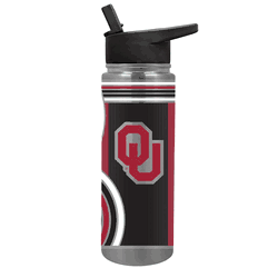 Oklahoma Sooners 24oz Cool Vibes Jr. Thirst Hydration Water Bottle