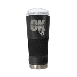 Oklahoma Sooners 24oz Onyx Draft Tumbler