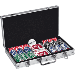 Oklahoma Sooners 300pc Poker Set