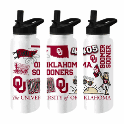 Oklahoma Sooners 34oz Native Quencher Bottle