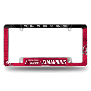 Oklahoma Sooners Multi Champ 12