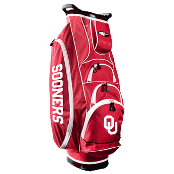 Oklahoma Sooners Albatross Golf Cart Bag - Red