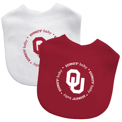Oklahoma Sooners Baby Bibs 2-Pack
