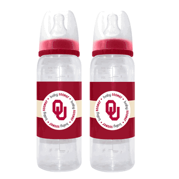 Oklahoma Sooners Baby Bottles - 2-Pack