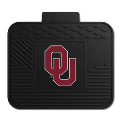 Oklahoma Sooners Back Seat Car Utility Mat - 14in. x 17in.