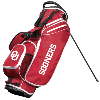Oklahoma Sooners Birdie Golf Stand Bag - Crimson