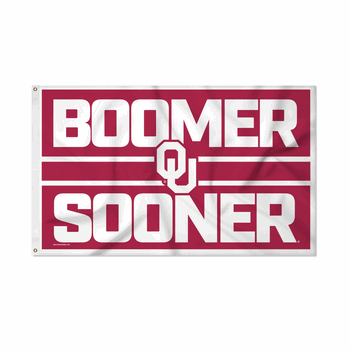 Oklahoma Sooners Bold 3' x 5' Banner Flag