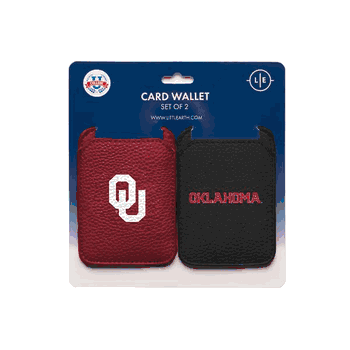 Oklahoma Sooners Card Wallet 2-pack