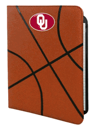 Oklahoma Sooners Classic Basketball Portfolio - 8.5 in x 11 in
