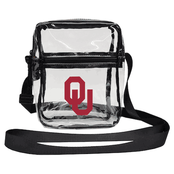 Oklahoma Sooners Clear Sideline Purse