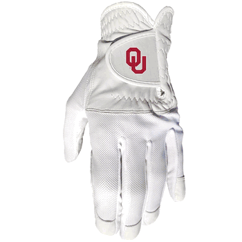 Oklahoma Sooners Cool mesh with cabretta leather - one size - mens left