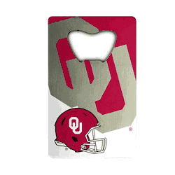 Oklahoma Sooners Credit Card Style Bottle Opener - 2 x 3.25