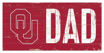 Oklahoma Sooners Dad Sign