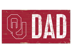 Oklahoma Sooners Dad Sign