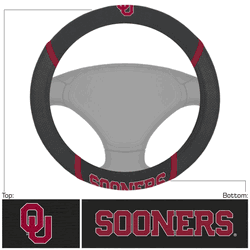 Oklahoma Sooners Embroidered Steering Wheel Cover