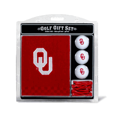 Oklahoma Sooners Embroidered Towel Gift Set