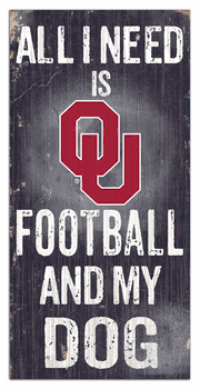 Oklahoma Sooners Football and My Dog Sign