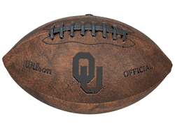 Oklahoma Sooners Football Vintage Throwback 9 Inches