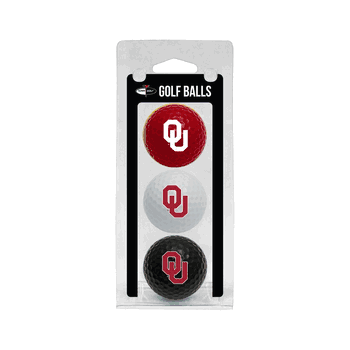 Oklahoma Sooners Golf Balls - 3 Pack