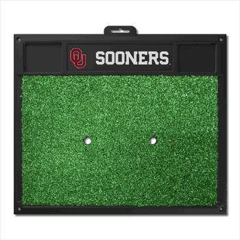 Oklahoma Sooners Golf Hitting Mat