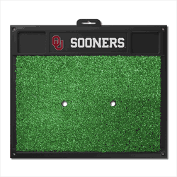 Oklahoma Sooners Golf Hitting Mat