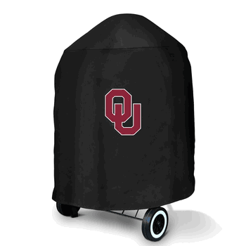 Oklahoma Sooners Kettle Grill Cover - 25in x 25in x 35in