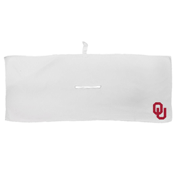 Oklahoma Sooners Large Microfiber Towel - 16" x 40" (White)