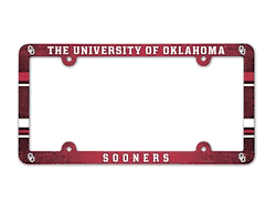 Oklahoma Sooners License Plate Frame - Full Color