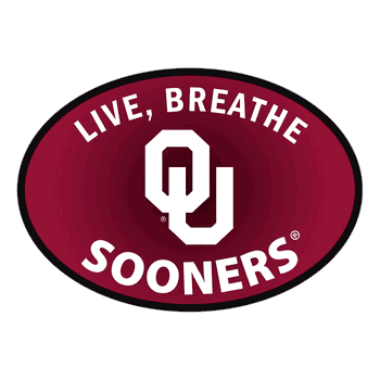 Oklahoma Sooners Live-Breath Auto Decal