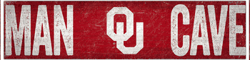 Oklahoma Sooners Man Cave Sign