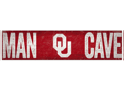 Oklahoma Sooners Man Cave Sign