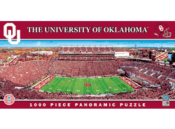 Oklahoma Sooners NCAA 1000pc Panoramic Puzzle