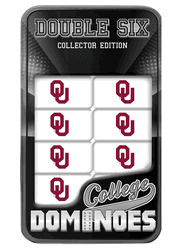 Oklahoma Sooners NCAA Dominoes