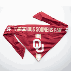 Oklahoma Sooners Pet Bandana Small