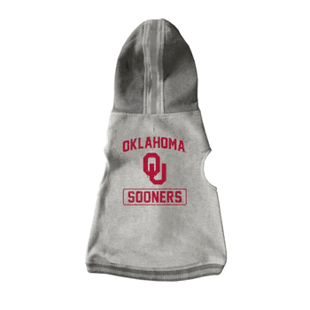 Oklahoma Sooners Pet Hooded Crewneck Type XS