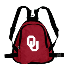 Oklahoma Sooners Pet Mini Backpack DRED M