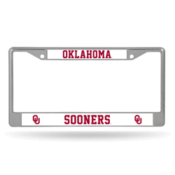 Oklahoma Sooners Chrome Frame