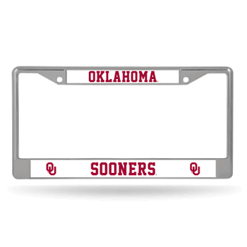 Oklahoma Sooners Chrome Frame
